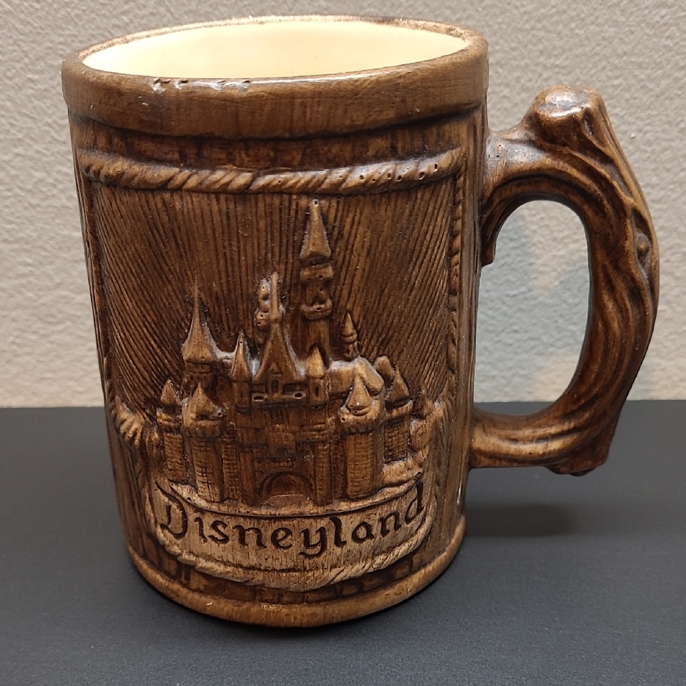 Disneyland Vintage Castle Brown Mug